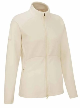 PING Catherine Full Zip Fleece dam sweatshirt, chalk