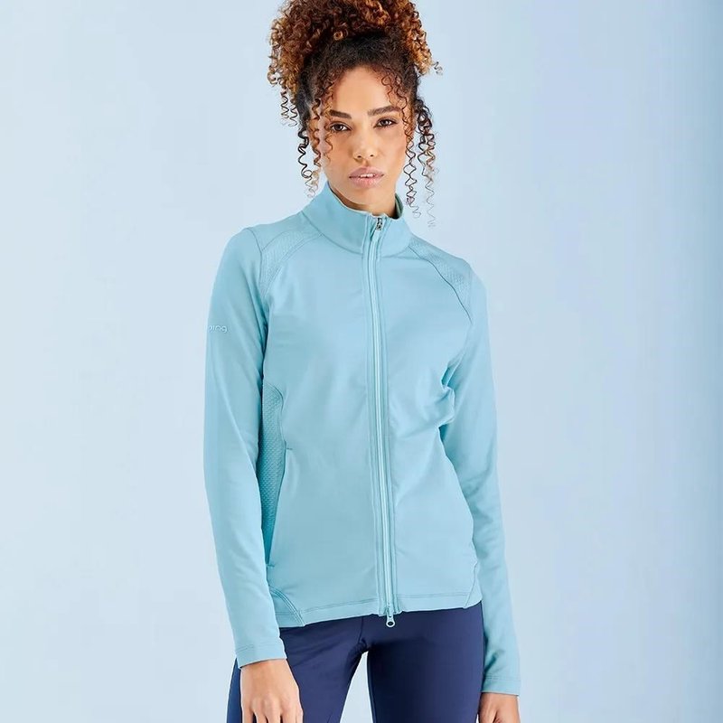 PING Eda Lightweight Full Zip damjacka, oasis