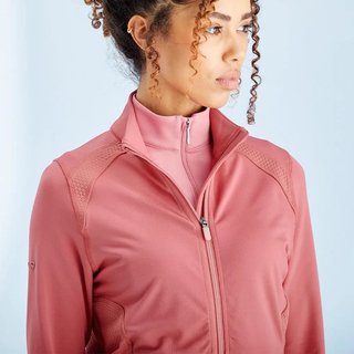 PING Eda Lightweight Full Zip damjacka, rosa