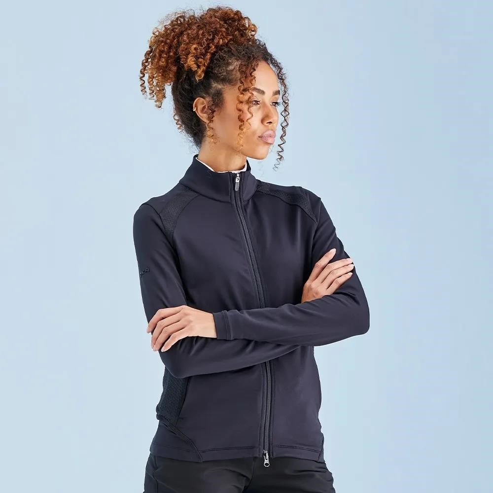 PING Eda Lightweight Full Zip damjacka, svart