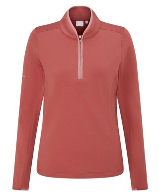 PING Abigale Performance Fleece damtröja, rosa