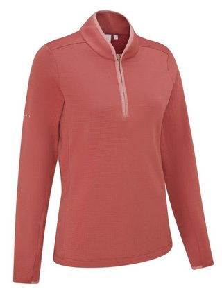 PING Abigale Performance Fleece damtröja, rosa
