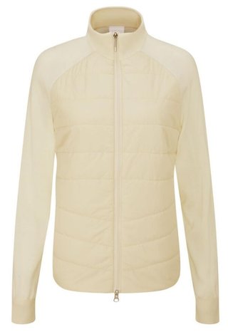 PING Fran Hybrid full-zip damjacka, chalk/egret