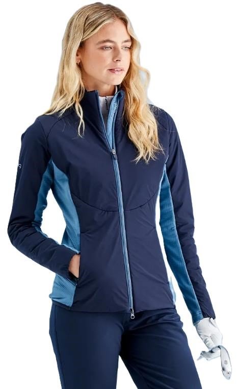 PING Casey insulated hybrid damjacka, navy/blue fusion