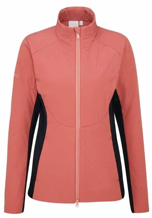 PING Casey insulated hybrid damjacka, rosa/navy