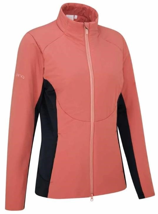 PING Casey insulated hybrid damjacka, rosa/navy