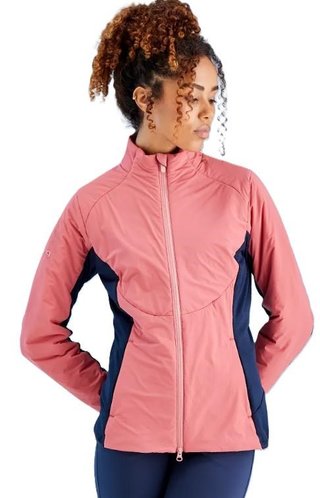 PING Casey insulated hybrid damjacka, rosa/navy