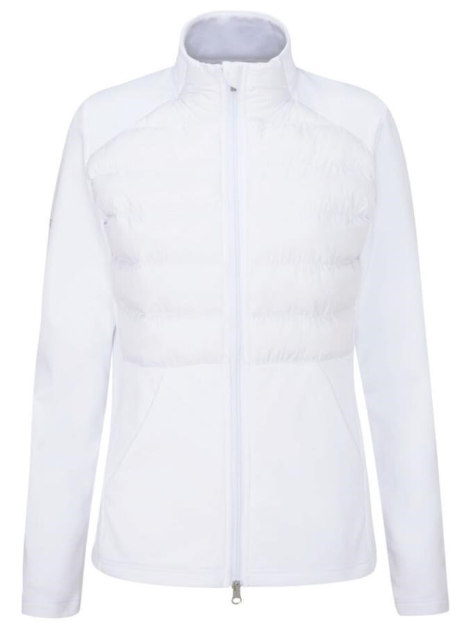 PING Clare Zoned fleece damjacka, vit