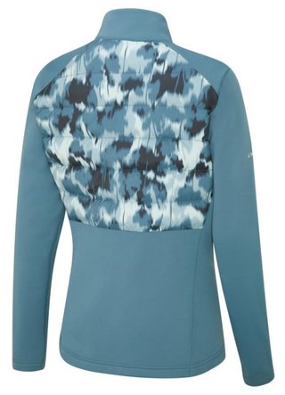 PING Clare Zoned fleece damjacka, blue fusion/navy multi