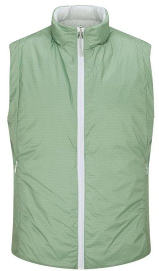 PING Samantha Clo® insulated reversible dam väst, vit/eucalyptus multi