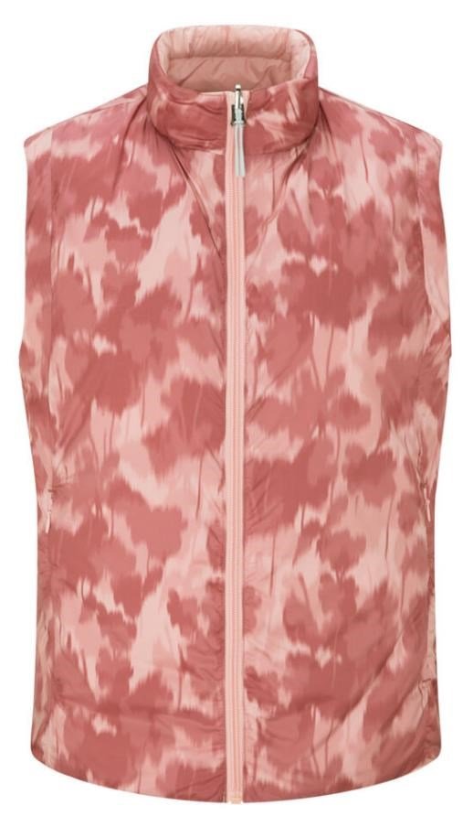 PING Samantha Clo® isolerad reversibel damväst, quartz/rose multi