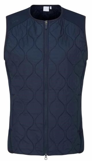 PING Seren insulated collarless damväst, marinblå