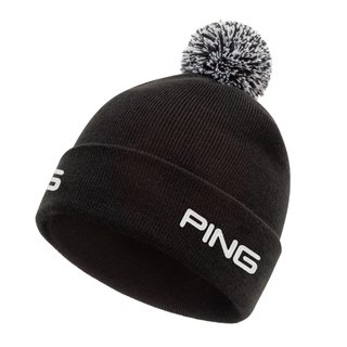 PING Cresting Knit herr vintermössa, svart