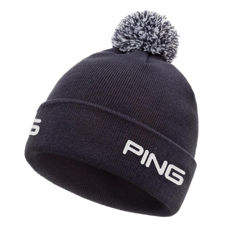 PING Cresting Knit herr vintermössa, marinblå