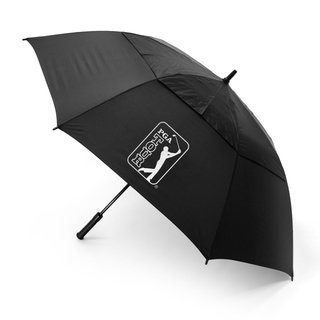 PGA Tour Windproof Double Canopy paraply 62", svart