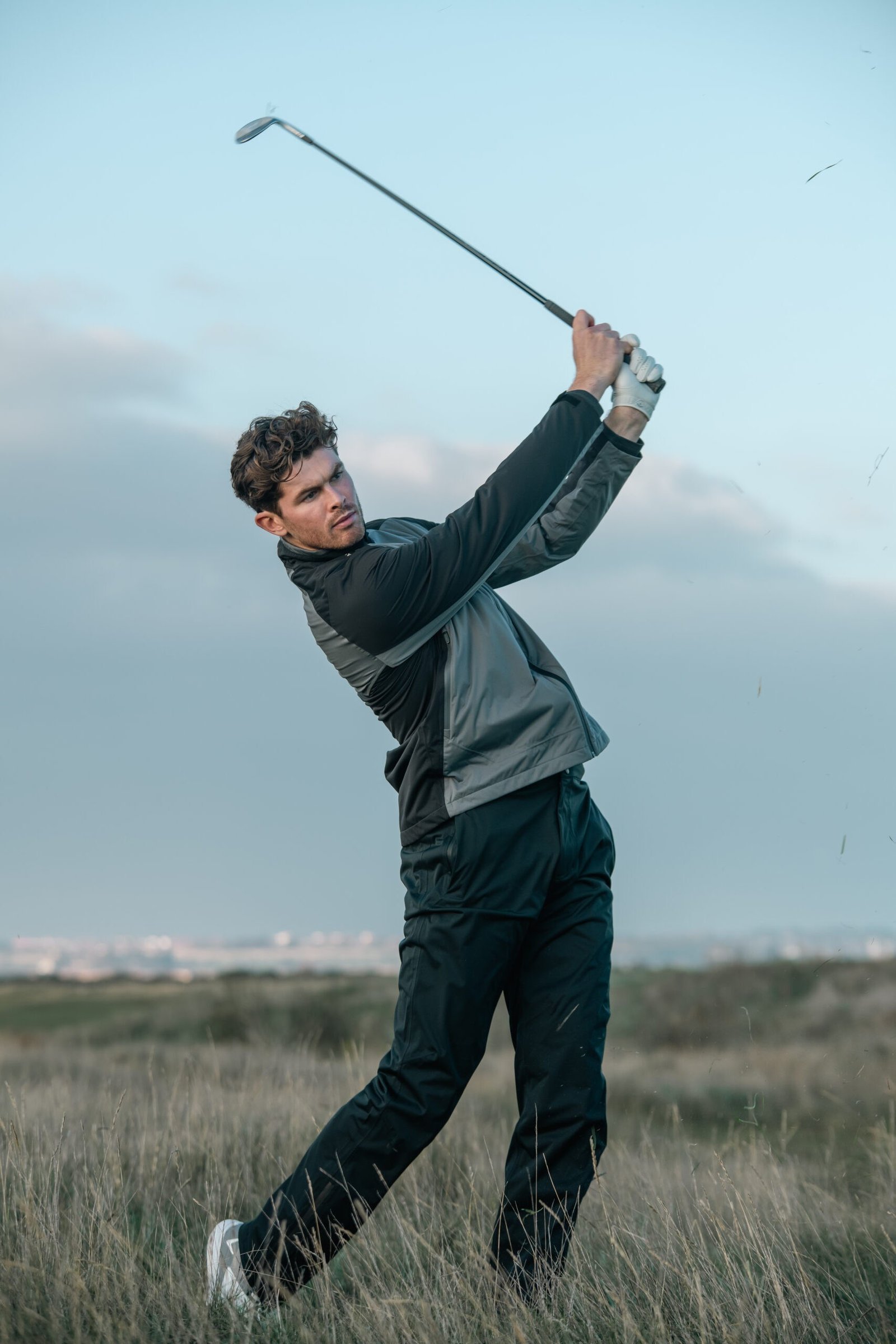 Callaway Stormlite III Waterproof herr golfbyxor, caviar