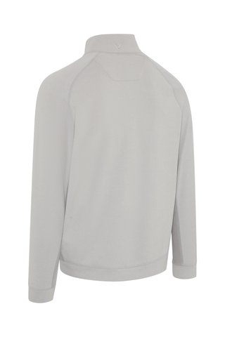 Callaway Brushed Rib 1/4 Zip herr sweatshirt, concrete