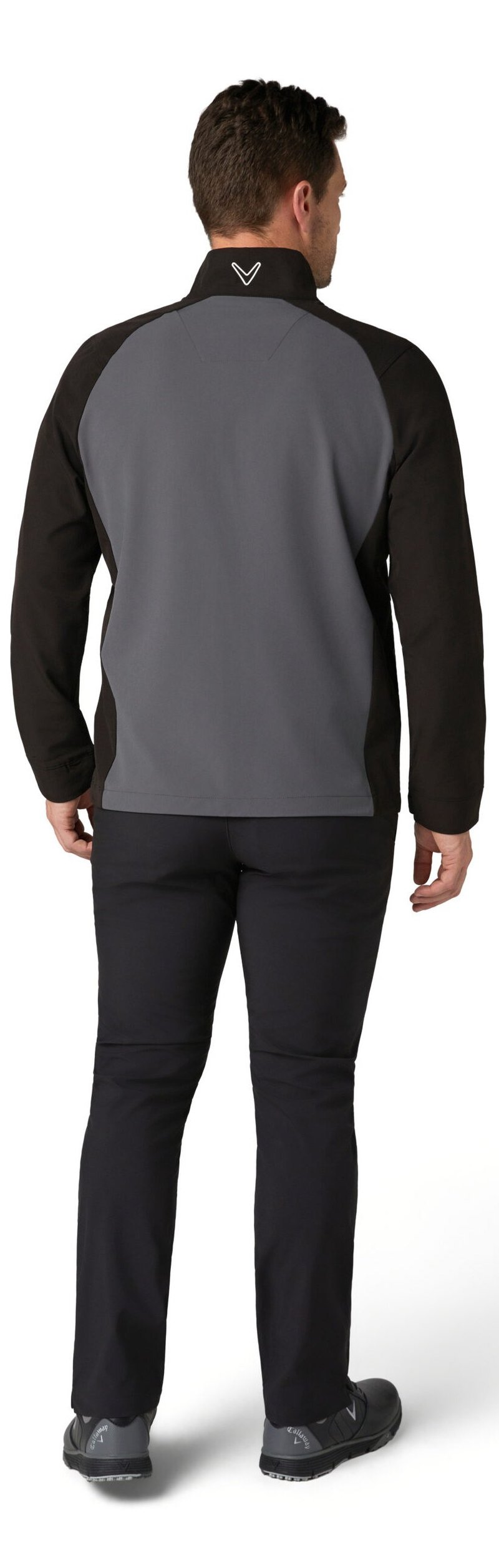 Callaway 1/2 Zip Wind herr jacka, caviar