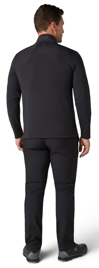 Callaway Mixed Media Full Zip herr jacka, caviar