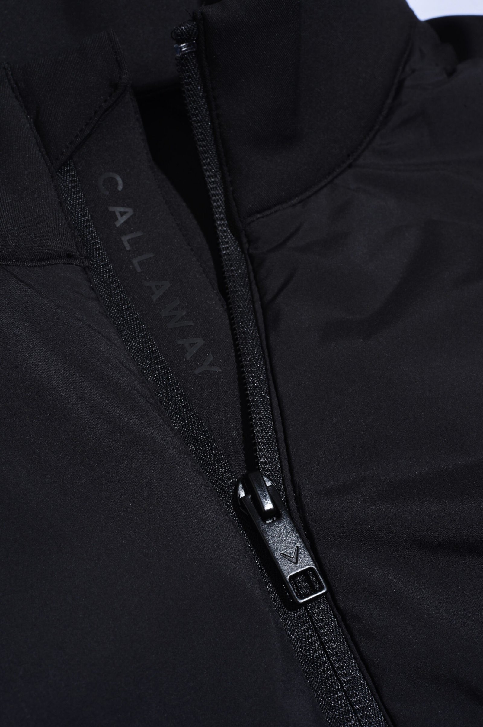 Callaway Mixed Media Full Zip herr jacka, caviar