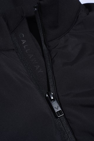 Callaway Mixed Media Full Zip herr jacka, caviar
