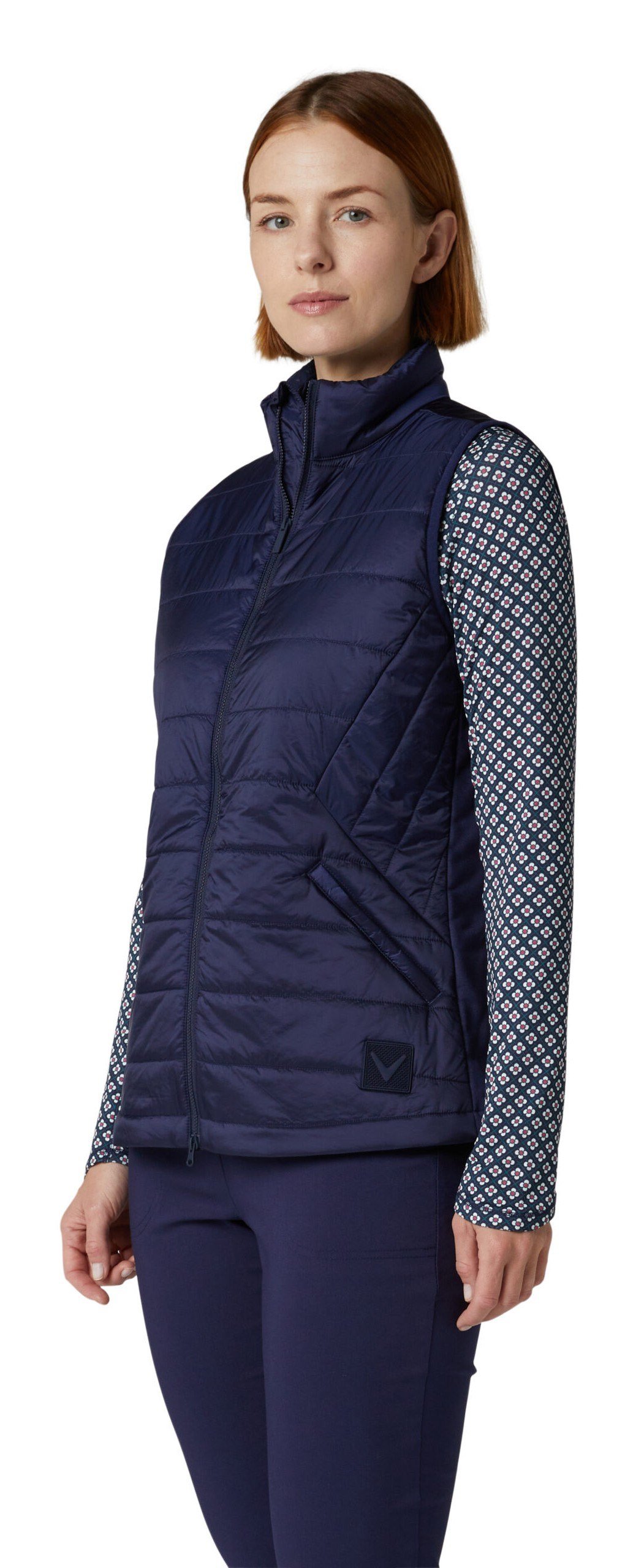 Callaway Quilted Puffer damväst, peacoat