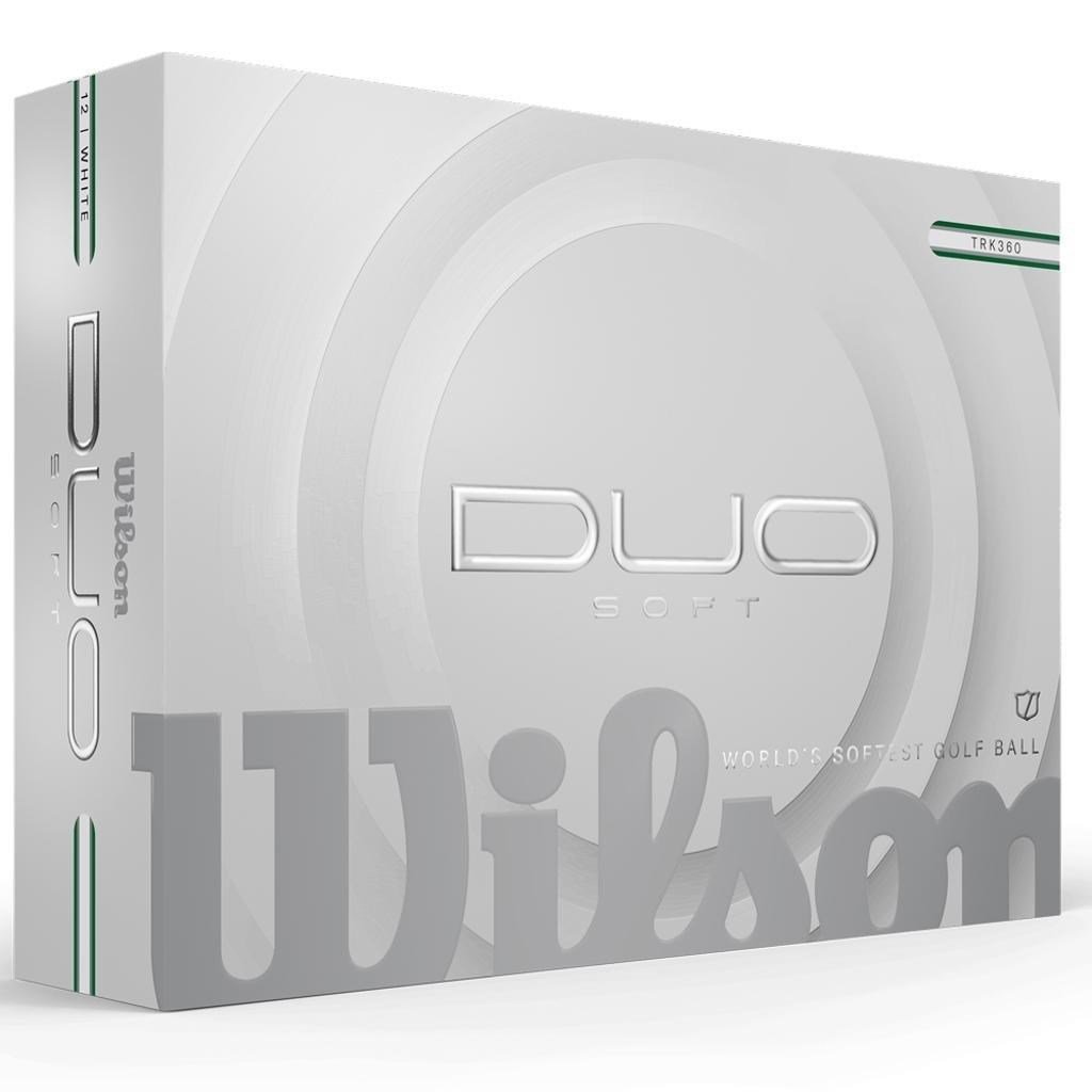 Wilson Duo Soft TRK360 golfbollar, gröna