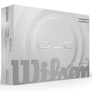 Wilson Duo Soft TRK360 golfbollar, gröna