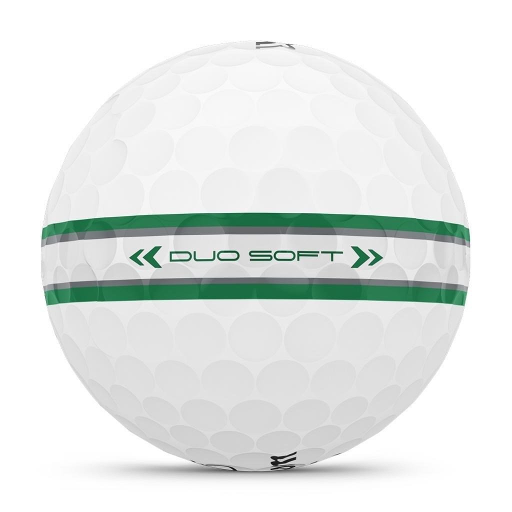 Wilson Duo Soft TRK360 golfbollar, gröna