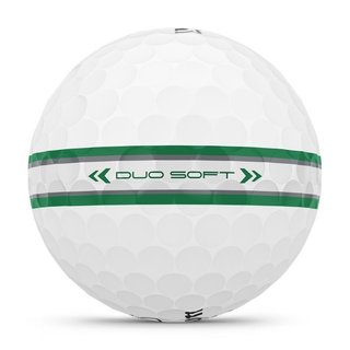 Wilson Duo Soft TRK360 golfbollar, gröna