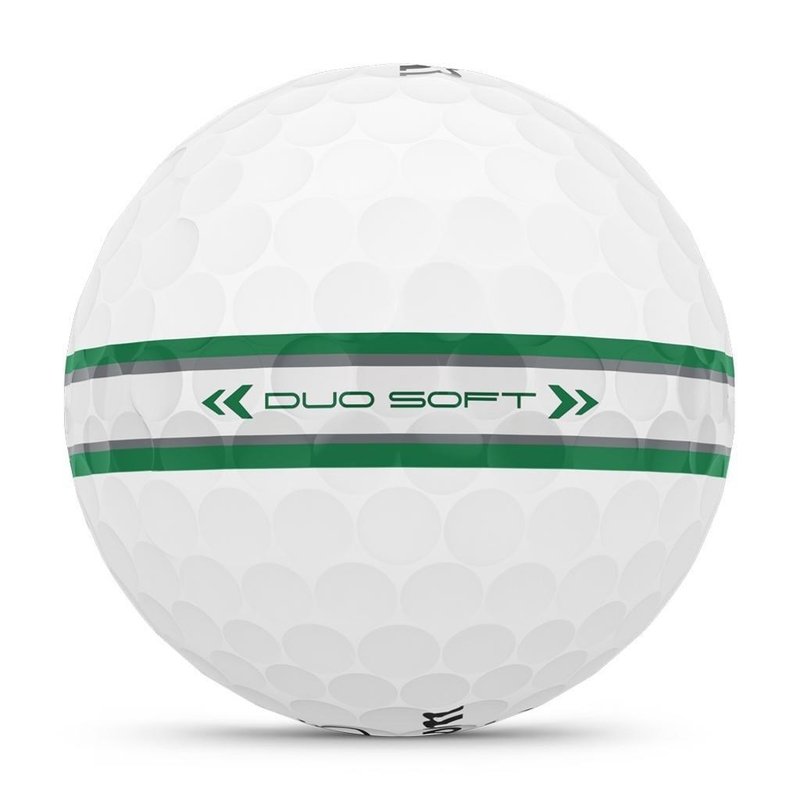 Wilson Duo Soft TRK360 golfbollar, gröna