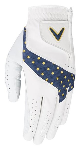 Callaway Fusion Ryder Cup Europe herr golfhandske, vit