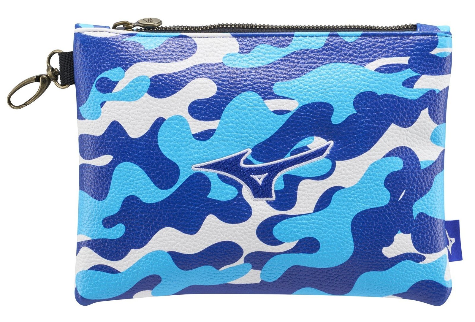 Mizuno Zip Tote bag, blue camo