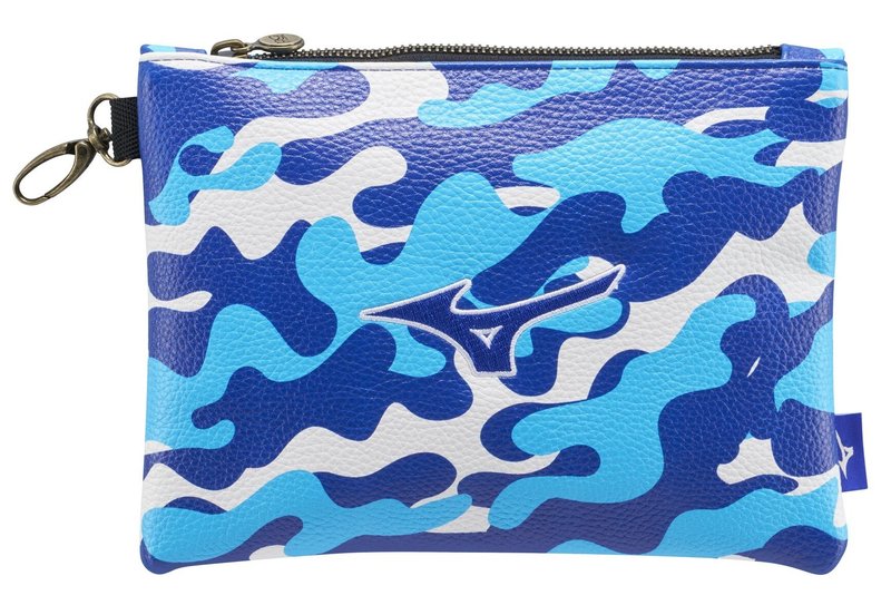 Mizuno Zip Tote bag, blue camo