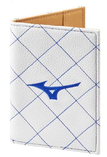 Mizuno Quilted Scorecard Holder, vit