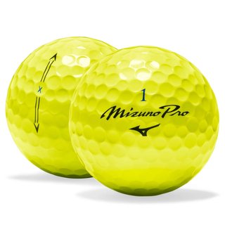 Mizuno Pro X golfbollar, gula
