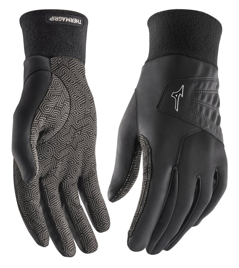 Mizuno Thermagrip herr golfhandskar, svart