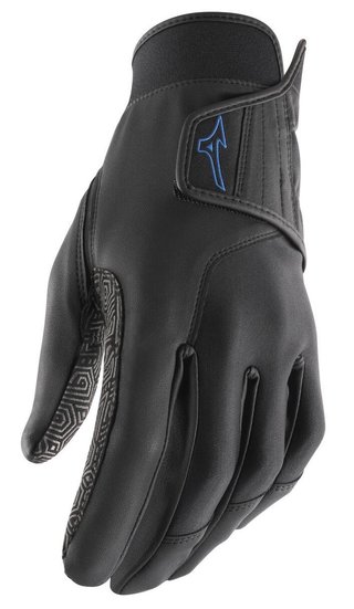 Mizuno Rainfit herr golfhandskar (par), svart