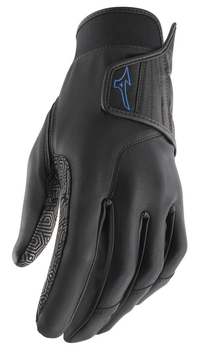 Mizuno Rainfit herr golfhandskar (par), svart
