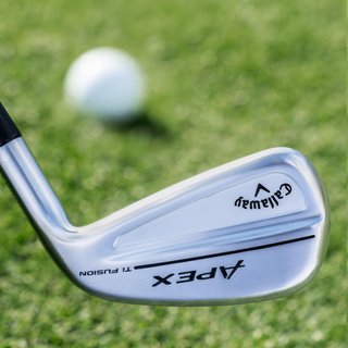 Callaway Apex Ti Fusion 250 Plated herr järn, grafit