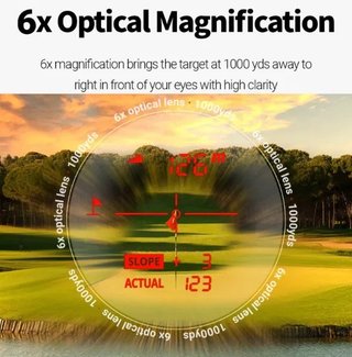 Voice Caddie L6 lasermätare