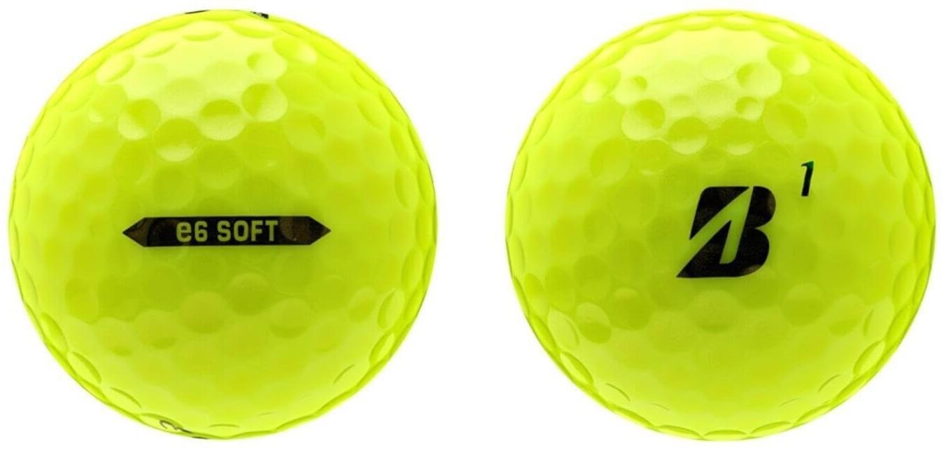 Bridgestone e6 Soft golfbollar, gula