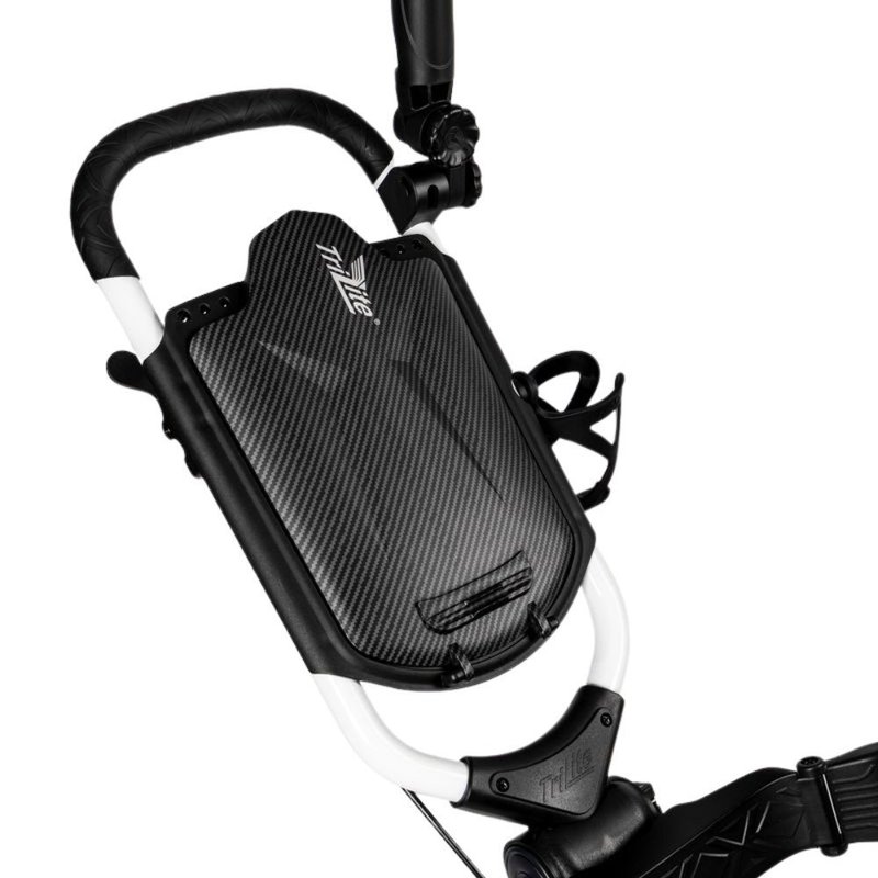 Axglo TriLite T-Flash carbon decor manuell vagn, vit/svart