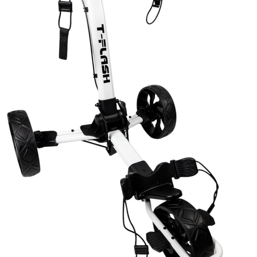 Axglo TriLite T-Flash carbon decor manuell vagn, vit/svart