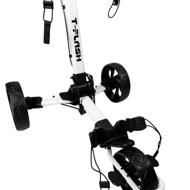 Axglo TriLite T-Flash carbon decor manuell vagn, vit/svart