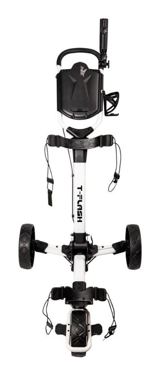 Axglo TriLite T-Flash carbon decor manuell vagn, vit/svart
