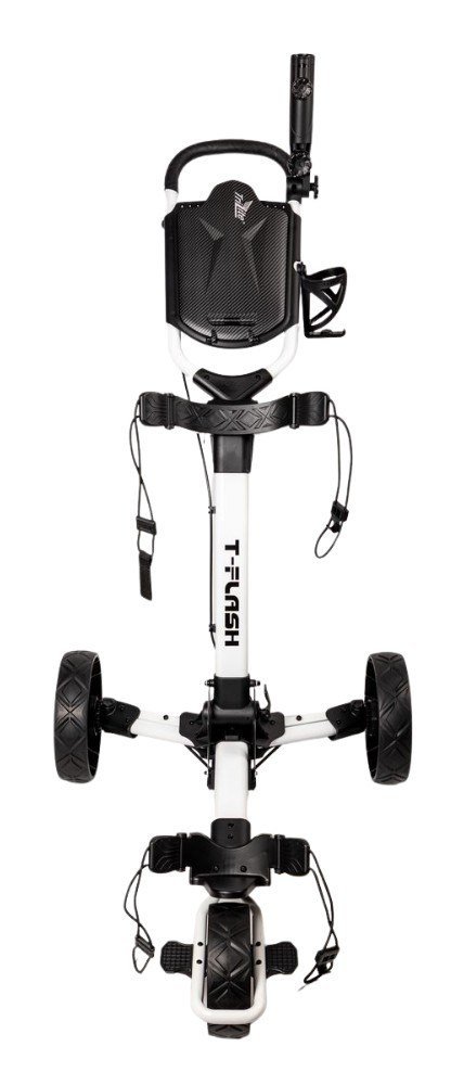 Axglo TriLite T-Flash carbon decor manuell vagn, vit/svart
