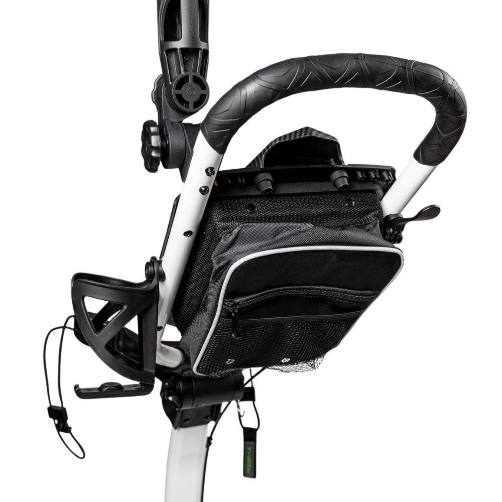 Axglo TriLite T-Flash carbon decor manuell vagn, vit/svart
