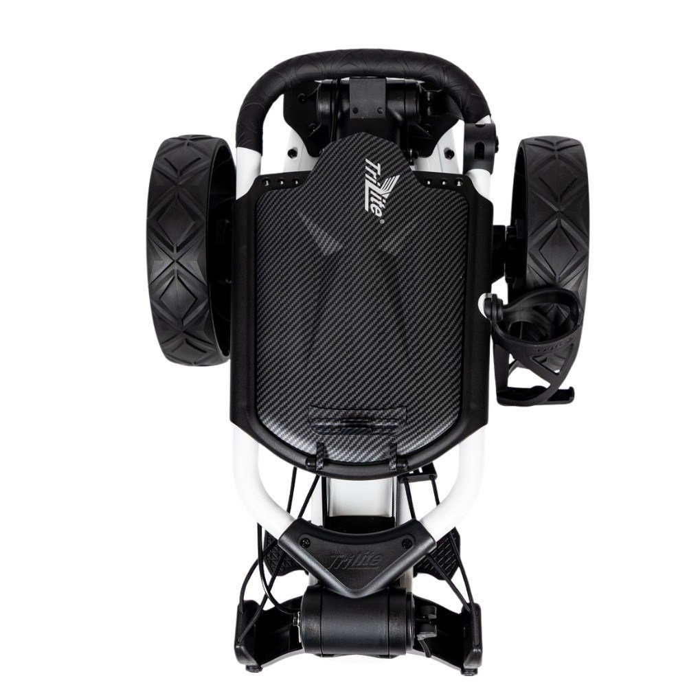 Axglo TriLite T-Flash carbon decor manuell vagn, vit/svart