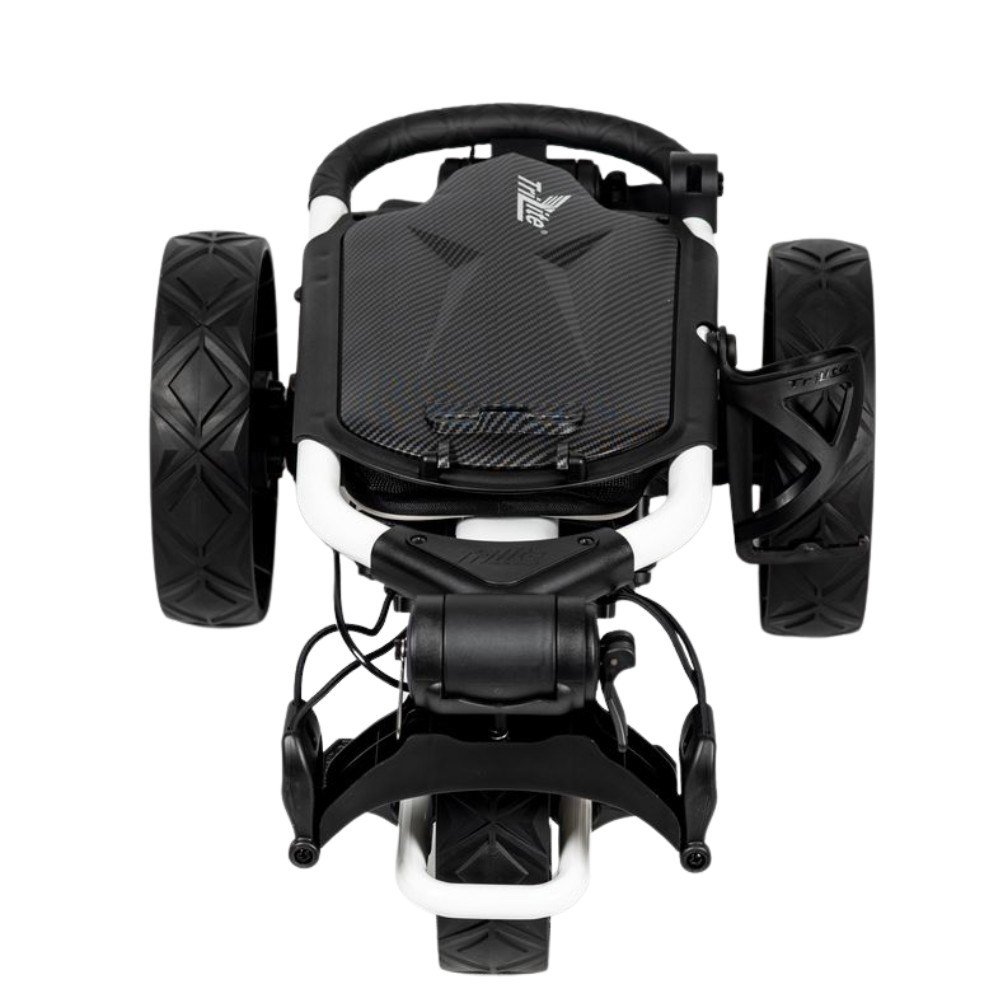 Axglo TriLite T-Flash carbon decor manuell vagn, vit/svart
